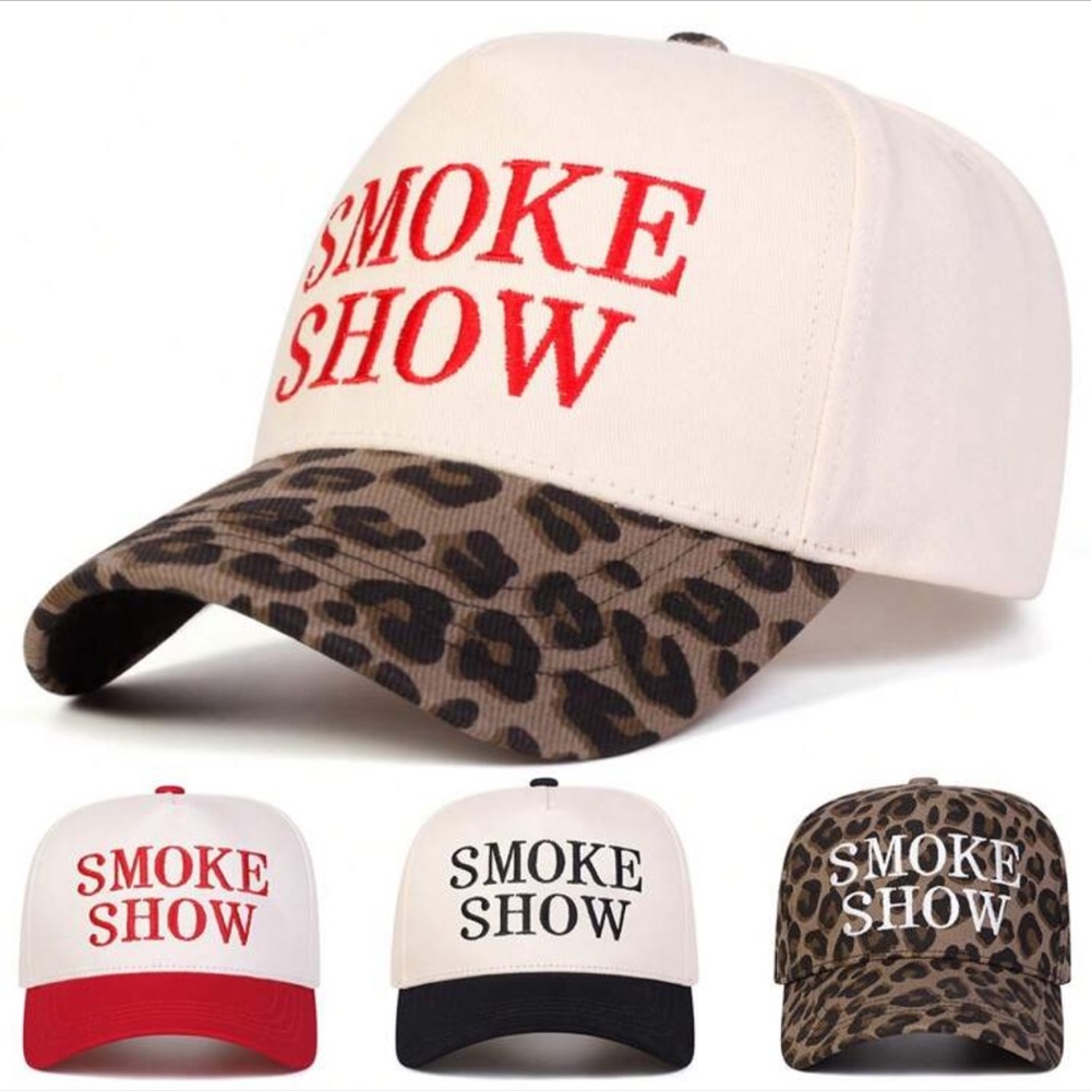 Retro Smokeshow Embroidered Trucker Hat